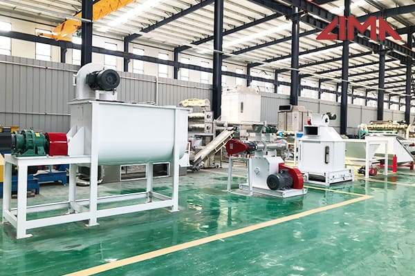 10ton per hour fish feed extruder design Feed size 2mm south Africa